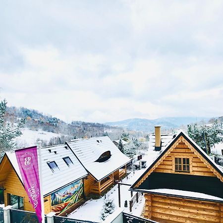 Stylowe Beskidy - Luksusowe Domki Z Saunami I Jacuzzi Apartment Mutne Exterior photo