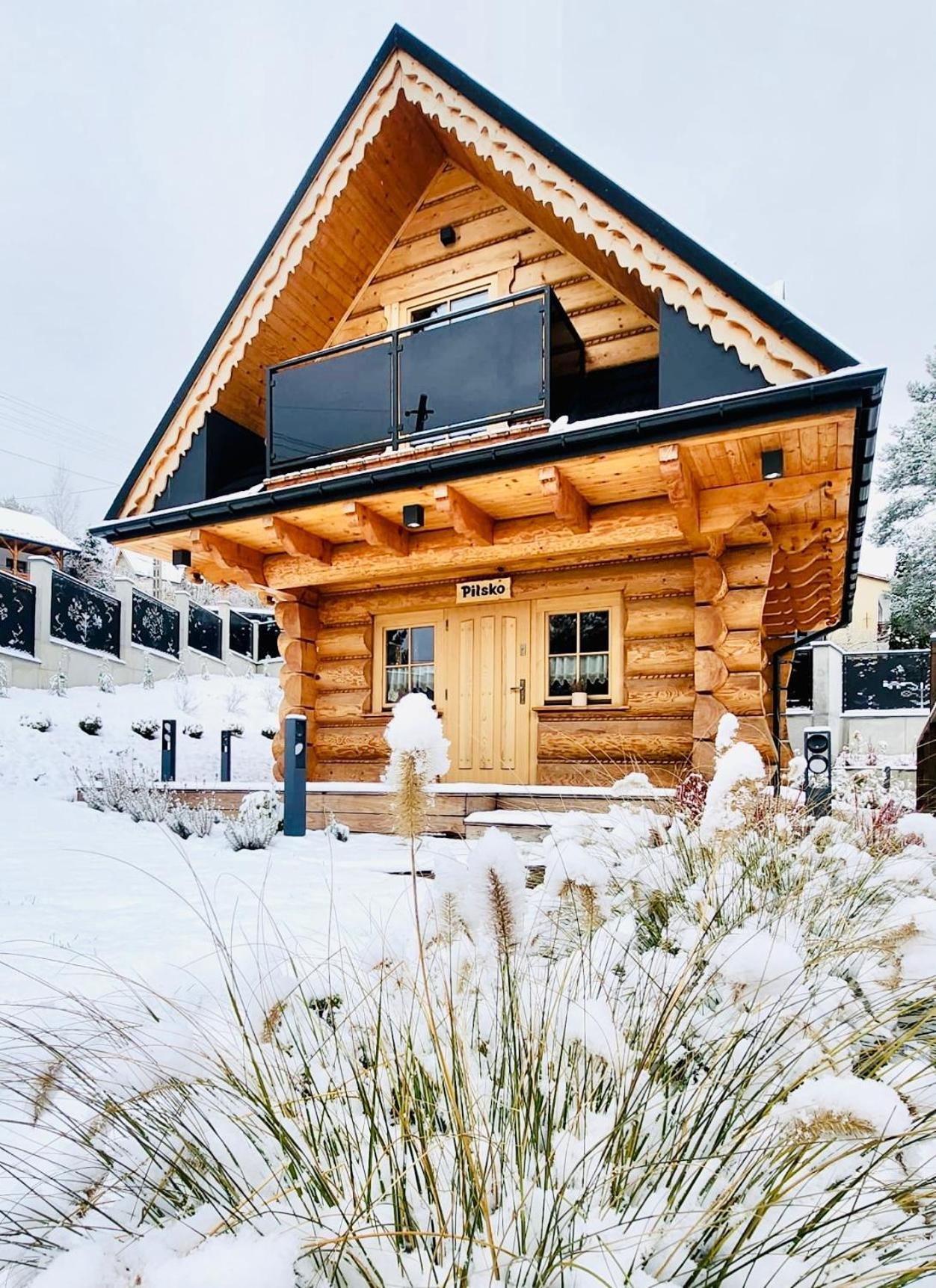 Stylowe Beskidy - Luksusowe Domki Z Saunami I Jacuzzi Apartment Mutne Exterior photo